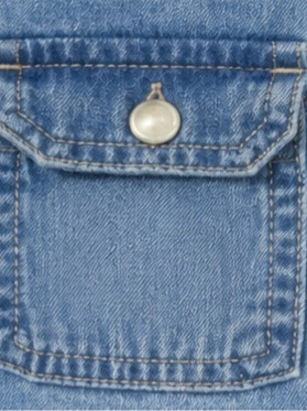 Old Navy Light Blue Denim Shirt